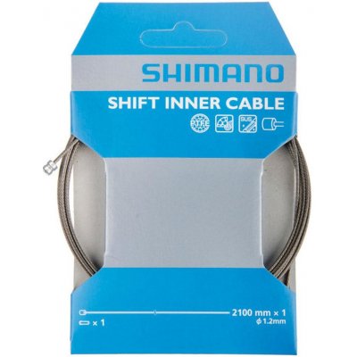 Shimano lanko řadící 1,2x2100mm nerezové+Optislick povlak – Zboží Mobilmania