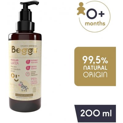 BEGGS Dětská micelární voda 200 ml – Sleviste.cz