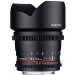 Samyang CINE 10mm T3,1 VDSLR ED AS NCS CS II Sony E-mount – Hledejceny.cz