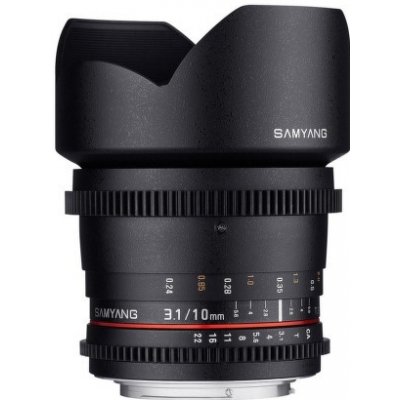 Samyang CINE 10mm T3,1 VDSLR ED AS NCS CS II Canon M