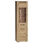 BRW Alvin 03 vysoká 1D1W lamino Dub artisan – Hledejceny.cz