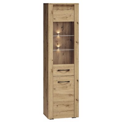 BRW Alvin 03 vysoká 1D1W lamino Dub artisan – Hledejceny.cz