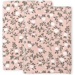 A Little Lovely Company Mušelínová osuška XL blossom dusty pink – Zboží Dáma