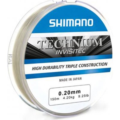 Shimano Technium Invisitec Grey 300m 0,405mm – Sleviste.cz