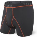 Saxx Kinetic HD Boxer Brief black/vermillion boxerky pánské