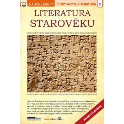 Naučné karty Literatura starověku Opakování k maturitě