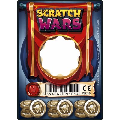 Notre Game Scratch Wars: Karta zbraně – Zbozi.Blesk.cz