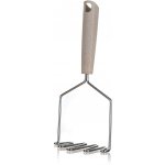 Šťouchadlo na brambory 25x12cm NATURAL nerez/PP – Sleviste.cz