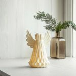 Star Trading Dekorativní svítící LED anděl výška 19 cm Vinter - bílý – Hledejceny.cz