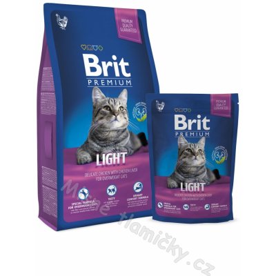 Brit cat Premium Light 1,5 kg