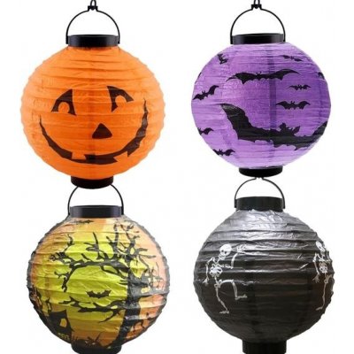 4 papírové halloweenské dekorace pro děti – Hledejceny.cz