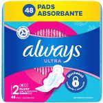 Always Ultra Den Hygienické Vložky Long Velikost 2 48 ks – Zboží Dáma