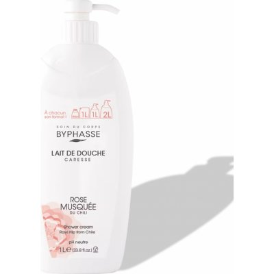 Byphasse sprchový krém šípkový olej 1000 ml – Sleviste.cz