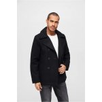 Brandit kabát Pea Coat černá – Zboží Dáma