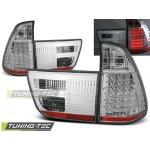 Tuning-Tec Zadní čirá LED světla BMW X5 E53 (1999 - 2006) - chromované – Hledejceny.cz
