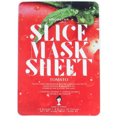 Kocostar Slice Mask Sheet Tomato 20 ml – Zbozi.Blesk.cz