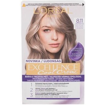 L´Oréal Excellence Cool Creme 8.11 Ultra popelavá světlá blond