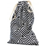 Blush The Collection Bomba Toy Bag, bavlněný vak na erotické pomůcky 31,1 x 19,1 cm – Zboží Dáma