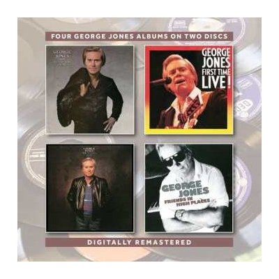 George Jones - Still The Same Ole Me First Time Live/ One Woman Man Friends In High Places CD – Zboží Mobilmania