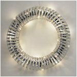 Koopman LED Vánoční věnec 30xLED/3xAA pr. 40 cm teplá bílá věnec/stříbrná AMZ141740 – Hledejceny.cz