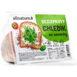 ALLNATURE Bezlepkový chlebík se semínky 350 g – Zboží Dáma