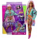 Barbie Extra Stylová dlouhovláska s myškou – Hledejceny.cz