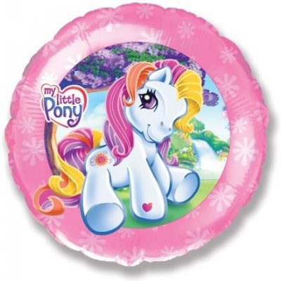 Fóliový balónek kruh My Little Pony 46 cm – Zboží Mobilmania