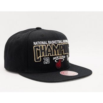 Mitchell & Ness Nba Champs Snapback Hwc Miami Heat Black