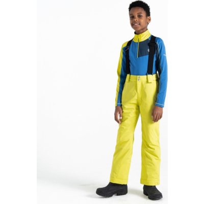 OUTMOVE II Dětské zimní lyžařské kalhoty žlutá – Zboží Mobilmania
