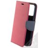 Pouzdro a kryt na mobilní telefon Pouzdro 1Mcz Fancy Book flipové Apple iPhone 13 Pro růžové modré