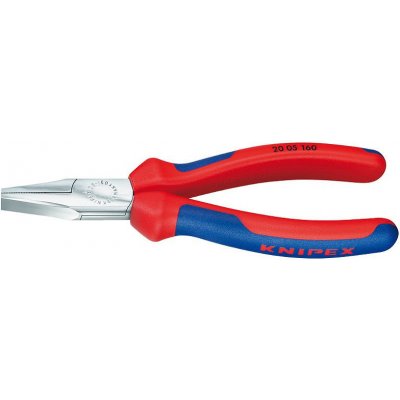 Rovné ploché kleště 160 mm Knipex chromované - 2005160 – Zbozi.Blesk.cz