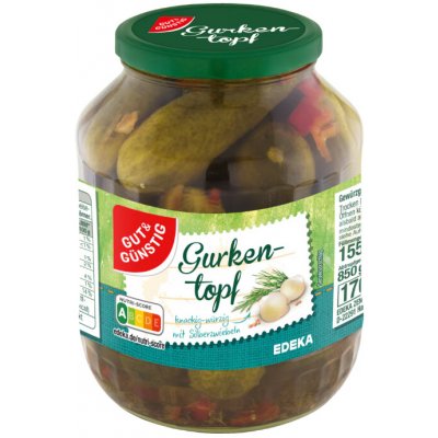 G&G Hrnec plný okurek 1,55 kg – Zboží Dáma