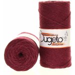 Maccaroni Cotton Macrame Large 3mm bordó melange 906-01-223 – Sleviste.cz