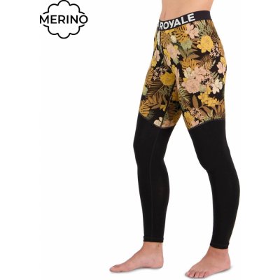 Mons Royale merino Cascade Merino Flex 200 Legging floral camo