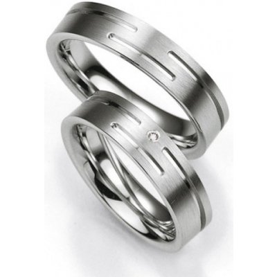 Breuning stříbrné snubní prsteny BR48 08001 – Zboží Mobilmania