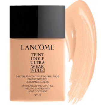 Lancôme Teint Idole Ultra Wear Nude lehký matující make-up 010 Beige Porcelaine 40 ml