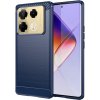 Pouzdro a kryt na mobilní telefon dalších značek PROTEMIO FLEXI TPU Ochranný kryt Infinix Note 40 Pro / 40 Pro+ 5G modrý 75552