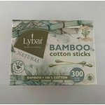 Lybar Natural bamboo vatové tyčinky 300 ks zelené – Hledejceny.cz