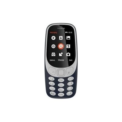 Nokia 3310 2017 Dual SIM, temně modrá