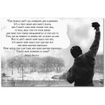 1 dílné obrazy - Rocky Balboa Velikost 70 X 100cm – Hledejceny.cz