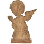 INDECOR Mango Anděl 27 x 19 cm, mangové dřevo INDECOR X13098 – Hledejceny.cz
