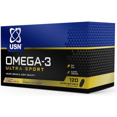 USN Omega-3 Ultra Sport 120 kapslí – Hledejceny.cz