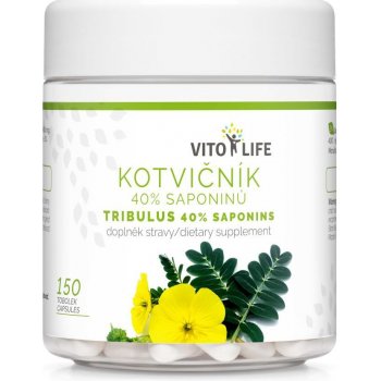 Vito Life Kotvičník zemní 40% saponinů 150 kapslí