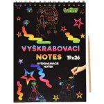 Wiky kreativita Vyškrabovací notes 26x19cm 10 listů – Hledejceny.cz