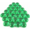 Příslušenství ke společenským hrám Chessex Skleněné žetony Gaming Glass Stones Crystal Light Green