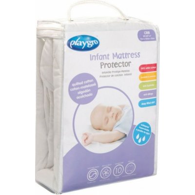 PLAYGRO Chránič na dětské matrace Prošívaná bavlna 60x120 – Sleviste.cz