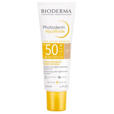Bioderma Photoderm Aquafluid SPF50+ světlý 40 ml – Zboží Dáma