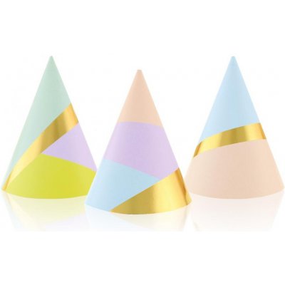 GD čepička Pastel Party 6ks 297506 – Hledejceny.cz