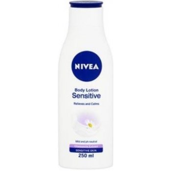 Nivea Body Lotion Sensitive tělové mléko pro citlivou pokožku 250 ml