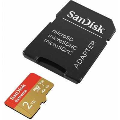 SanDisk microSDXC 2TB Extreme SDSQXAV-2T00-GN6MA – Zboží Živě